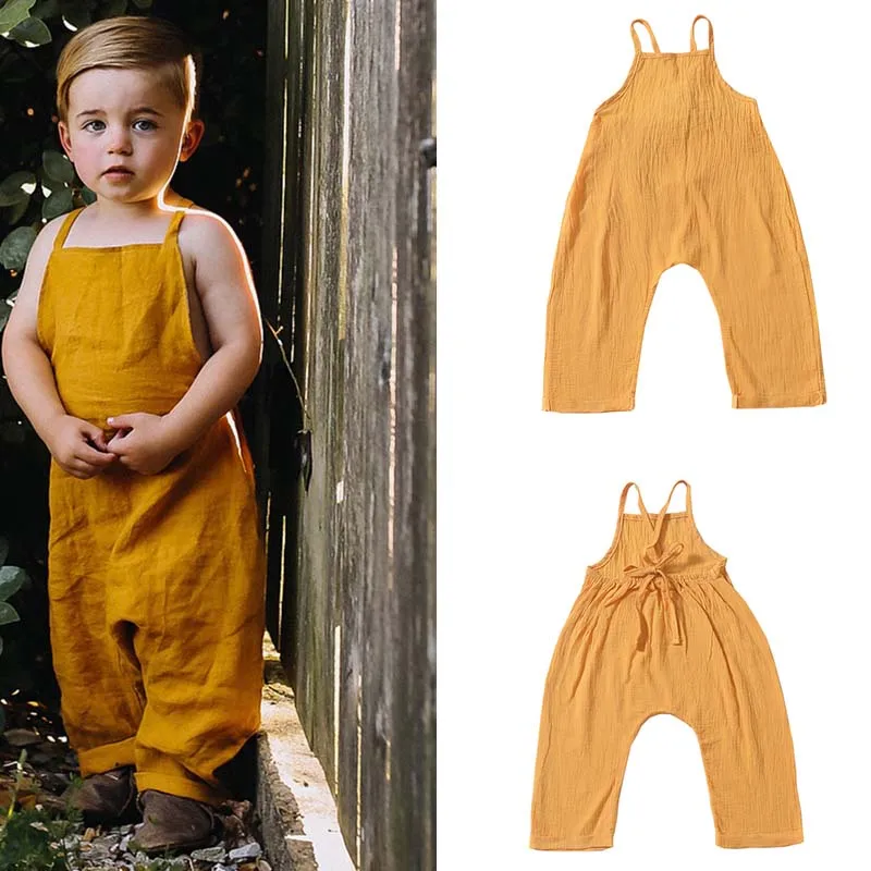 yellow newborn pants