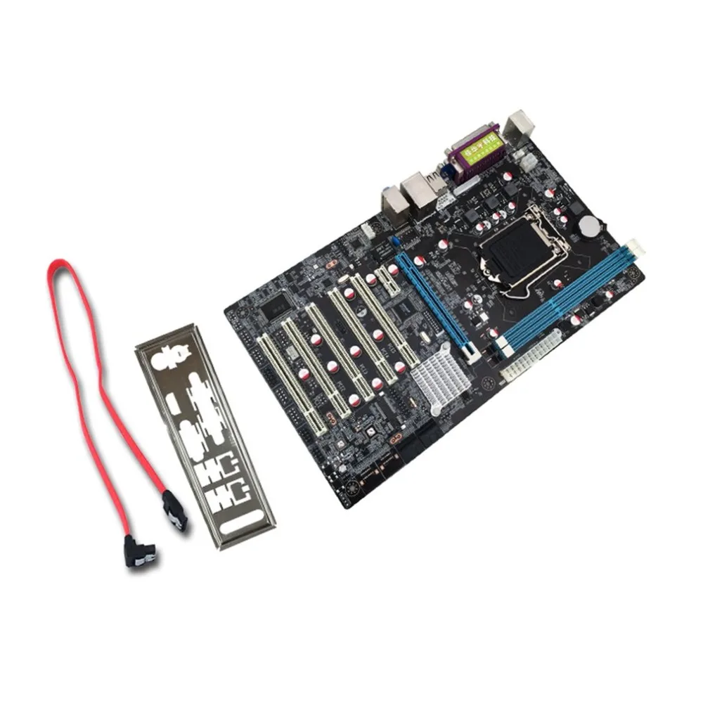 

High Performance H61 DVR Industrial Control Board Professional Motherboard Portable Security Monitoring Mainboard