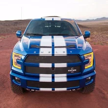 Для графической наклейки Набор полосок для Ford F 150 Raptor светодиодный светильник крыло бампер для автомобильного стайлинга для капота крыша грузовика