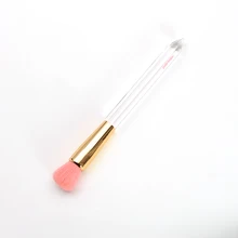 Новая высококачественная прозрачная ручка с кристаллами, сверло для волос, мягкий Хайлайтер для макияжа