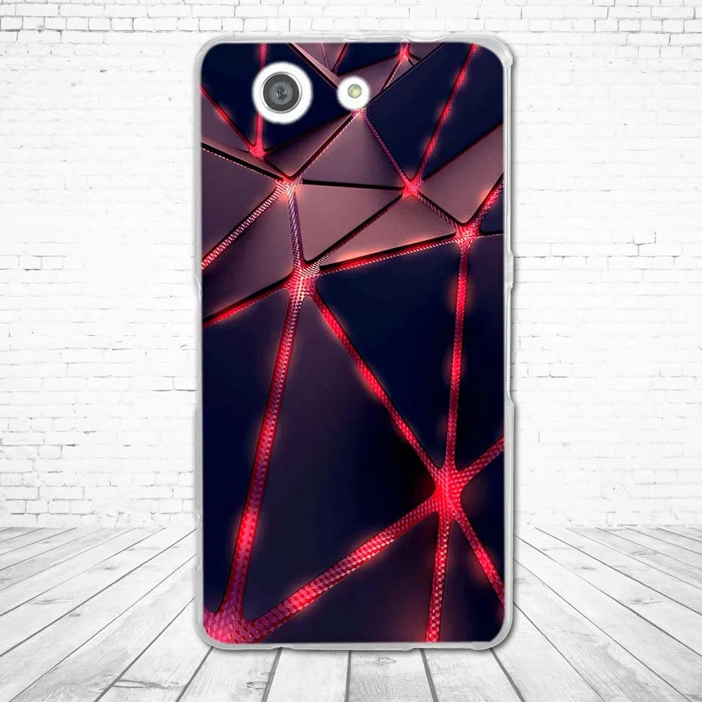 Чехол для Sony Xperia Z3 Mini задняя крышка с 3D рисунком силиконовые чехлы из ТПУ Compact / Z3Mini
