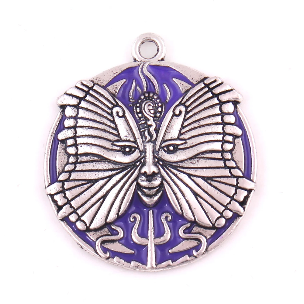 Psyche Butterfly Spirit Goddess Pendant 4