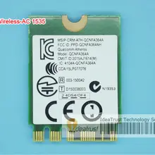 Bigfoot Killer wireless-AC1535 killer1535 867M BT4.1 GE72/P651SE/SG/P650S T5/T7 WiFi беспроводная карта лучше, чем killer 1525