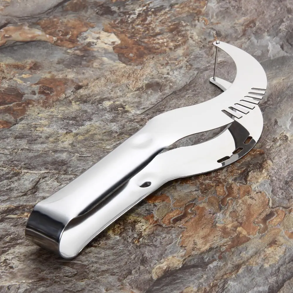 Лето горячие Sharp Нержавеющая сталь сплиттер нож для резки арбуза полезные и умный кухонное приспособление B018-5
