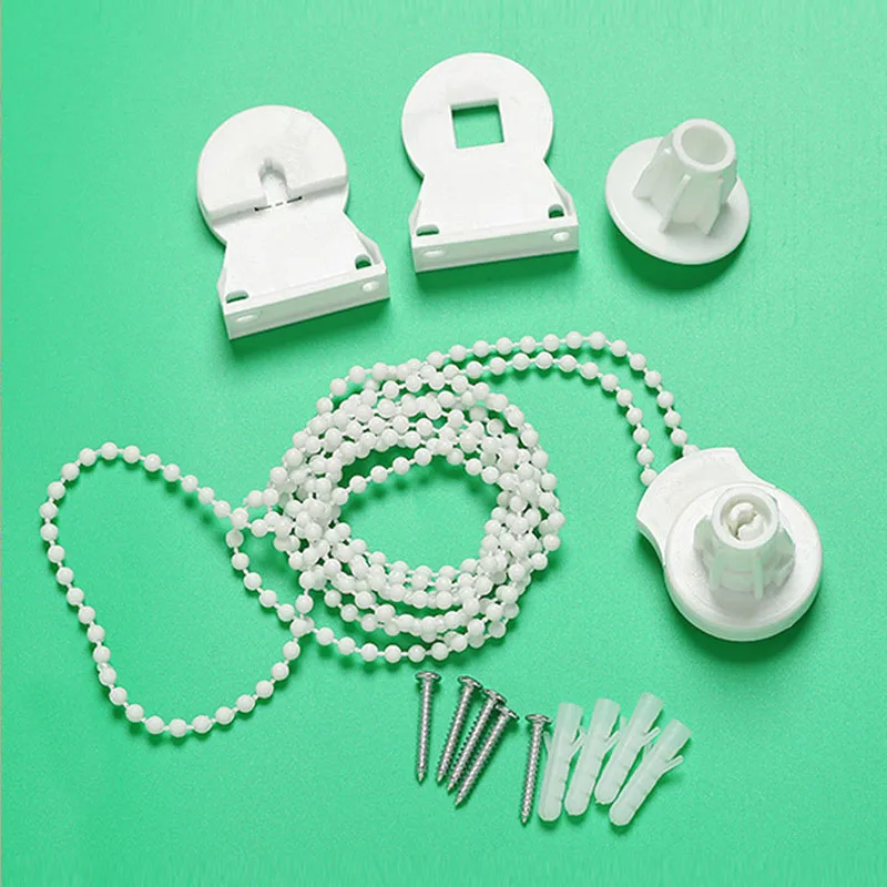 

25mm Kit Cluth Window Treatments Hardware Bracket Bead Chain Control Ends Roller Blind Shade Curtain Accessories Home Decor