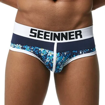 

Brand Men Underwear briefs Sexy Male Panties Underpants Briefs cotton Cueca Gay Underwear Man male boy underpants slip