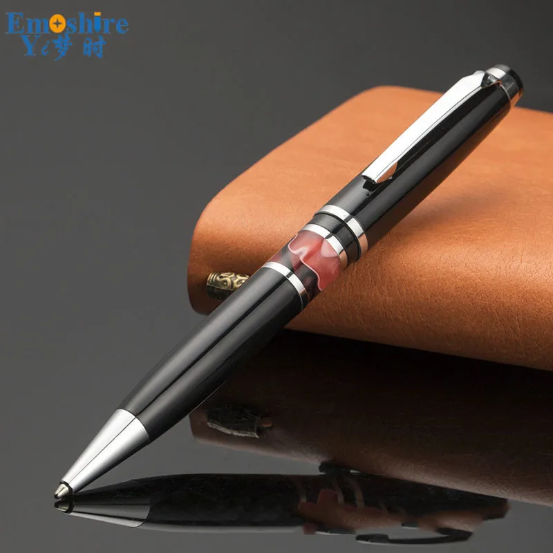 EMOSHIRE Factory Outlet Metal Acrylic Ballpoint Pen In Oil Pen Advertising Gift Pen Custom LOGO On A Generation (3)