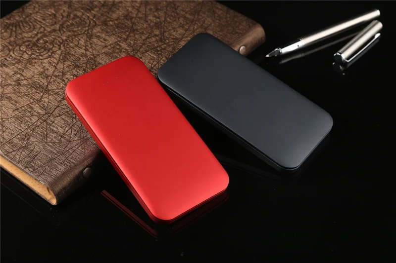 Power bank Ultra-thin10000mAh power bank10 мм портативные внешние литий-полимерные батареи для мобильного телефона для xiaomi горячая распродажа