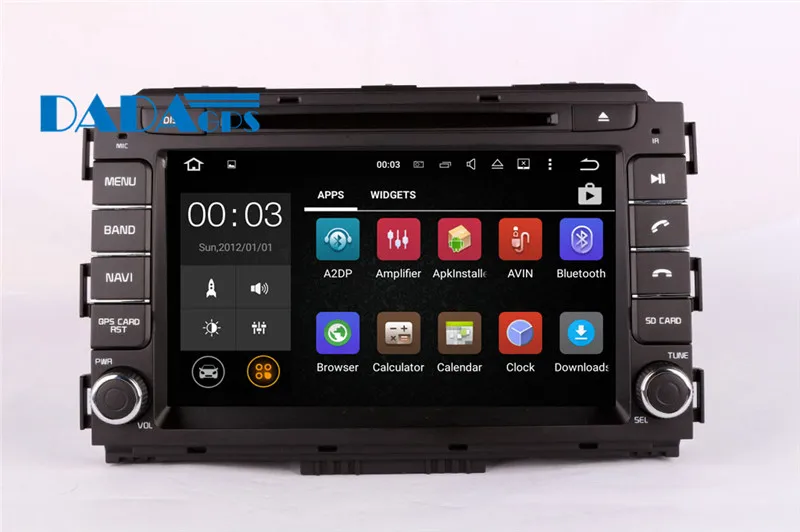 Excellent Android7.1 Quad Core Car GPS Navigation Car DVD Player Satnav For KIA Carnival Sedona 2014 2015 2016 Stereo Radio Multimedia MP4 4