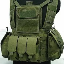 Airsoft Molle столовая гидратация боевой жилет тактический зеленый военный жилет