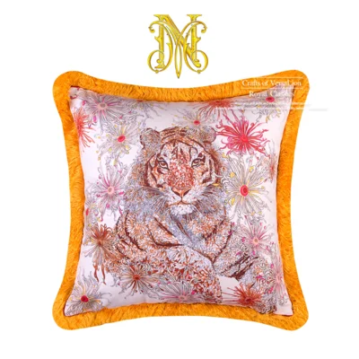 Домашние Декоративные диванные подушки роскошные подушки комплект гостиная диван модель Наволочка 50x50 животного Леопард наволочка с изображением тигра