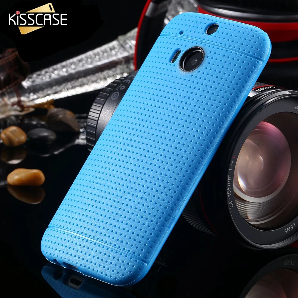 KISSCASE Silicone TPU Hole Phone Case for HTC One M8 Fashion Soft Protective Accessories Cover Bags Black Brown for HTC M8 KISSCASE Silicone TPU Hole Phone Case for HTC One M8 Fashion Soft Protective Accessories Cover Bags Black Brown for HTC M8