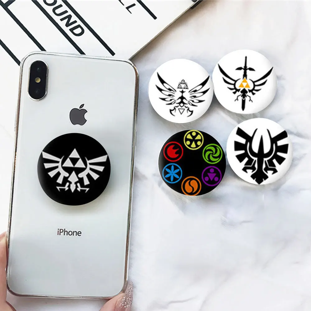 

Giancomics Hot Game The Legend of Zelda Balloon Stent Stretch Anti-Drop Extensible Airbag Stand Mobile Phone Bracket Phone Parts