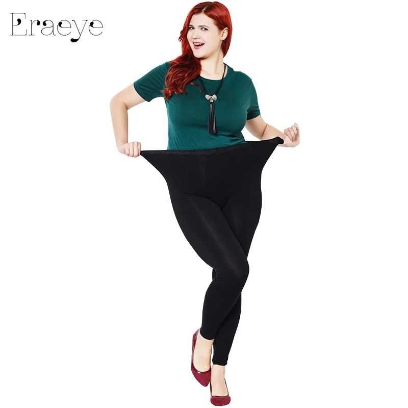 

ERAEYE New Modal Women's Ninth Pants High Elasic High Waist Super Comfortable Super Soft Sexy Thin Pencil Slim Leggings