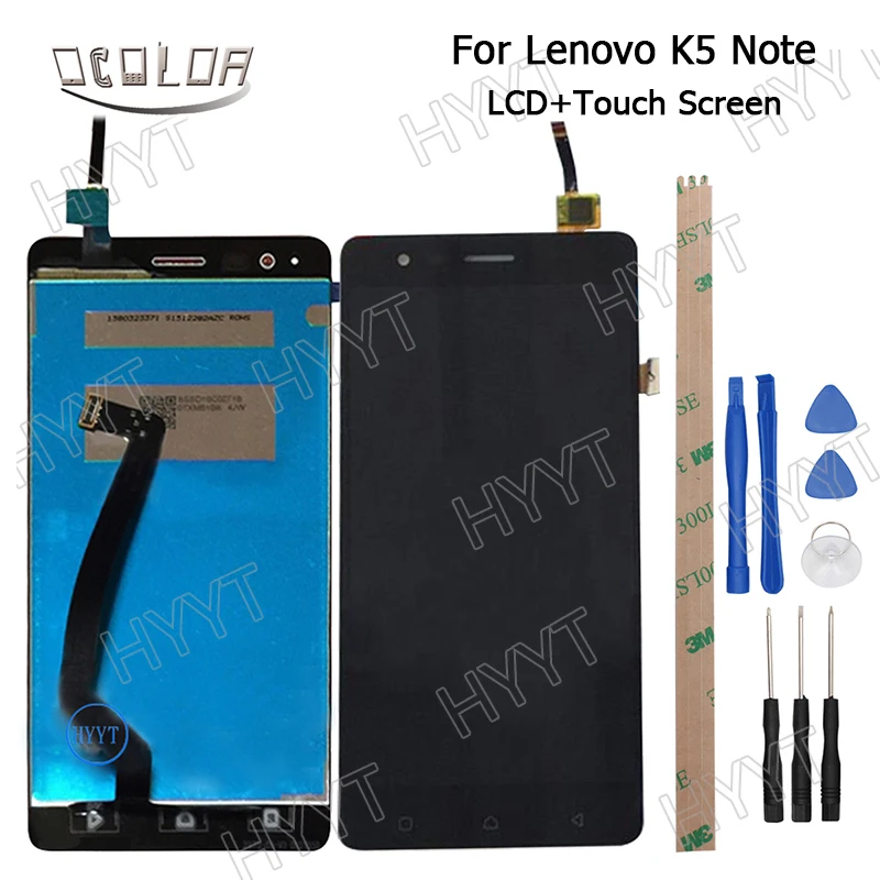 imágenes para Negro Blanco Para Lenovo K5 Nota A7020 Pantalla LCD + Pantalla Táctil de 5.5 pulgadas Digitalizador Asamblea Reemplazo + Herramienta adhesivo de Alta Calidad imágenes para Negro Blanco Para Lenovo K5 Nota A7020 Pantalla LCD + Pantalla Táctil de 5.5 pulgadas Digitalizador Asamblea Reemplazo + Herramienta adhesivo de Alta Calidad