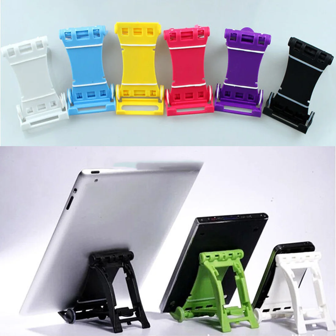 

Etmakit Universal Portable Phone Holder Foldable Mobile Phone Stents Stand Multi-Colors