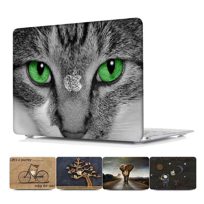 

Cute Printed Pattern Hard Laptop Case for MacBook Air Pro Retina 11 12 13 15 Inch Case for Macbook A1707 A1706 A1708 Case