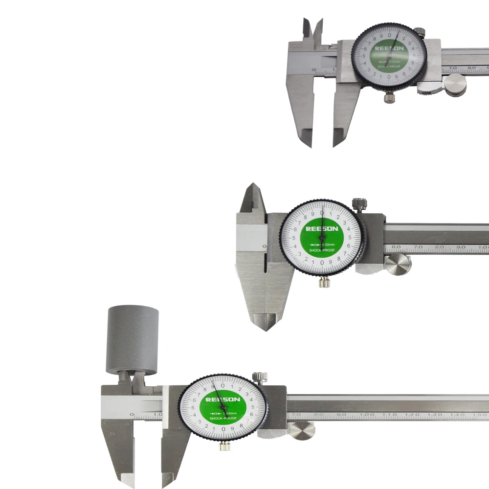150mm Precision Dial Caliper Dial Vernier Caliper Micrometer Gauage