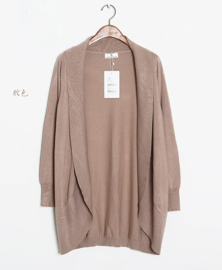 Free shipping soft comfortable new fashion women knitted sweater cardigan outerwear shawl long sleeve jacket knitwear coats
