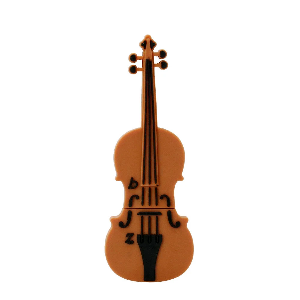 New cartoon musical instrument guitar usb flash drive 4GB 8GB 16GB 32GB 64GB pen drive pendrive violin flash memory stick gift (12)