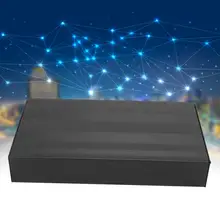 Водонепроницаемый черный чехол для электронного инструмента, алюминиевый чехол для инструментов DIY, 50x178x300 мм