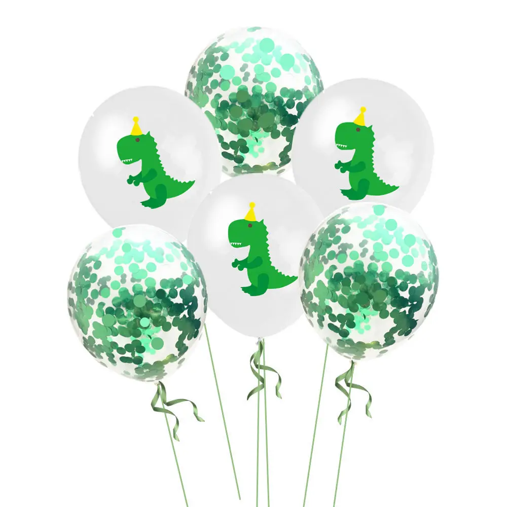 

Dinosaur Party Supplies Balloons Safari Jungle Party Jurassic World Theme Birthday Party Baby Shower Confetti Balloon