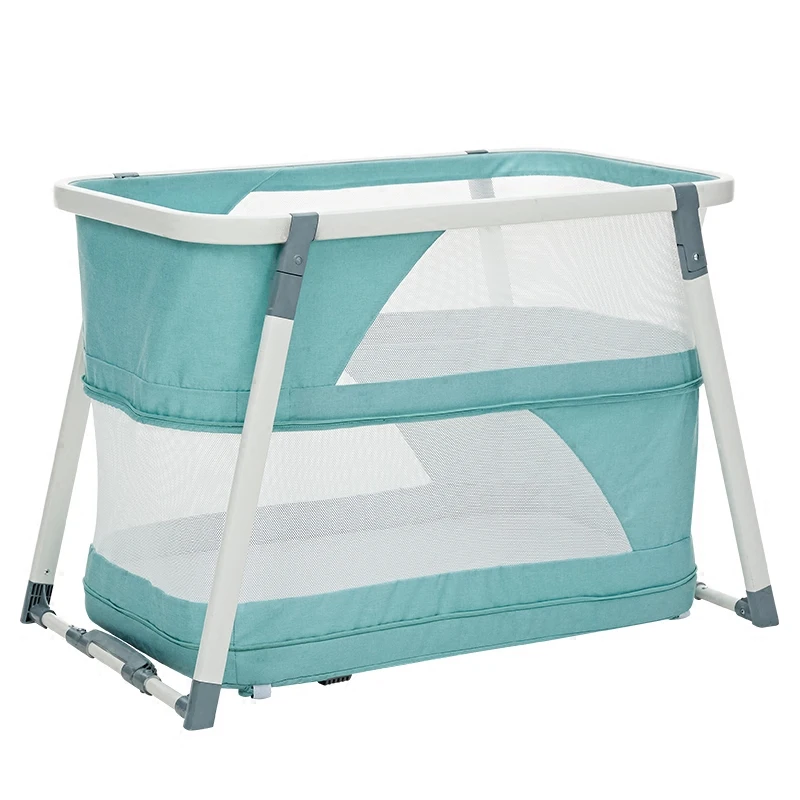 

Valdera Baby Bed European Children Bed Multi-function Table Baby Bed Portable Cradle Bed