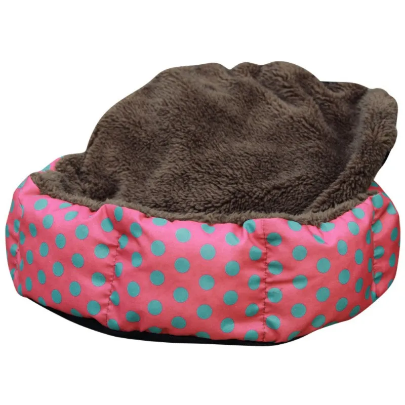 Hot sales! NEW! Colorful Leopard print Pet Cat and Dog bed Pink, Blue, Yellowish brown, Deep pink, SIZE S M L XL