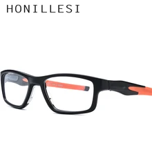 TR90 спортивные оптические очки, оправа для мужчин, высокое качество, квадратные очки, очки для баскетбола, близорукости, уличные очки по рецепту