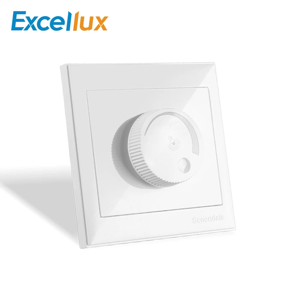 

Led Dimmer Switch 220V Max 300W 600W 1000W Brightness Controller For Adjustable Led Bulb Panel Light Lamp ON/OFF Dimmable Switch