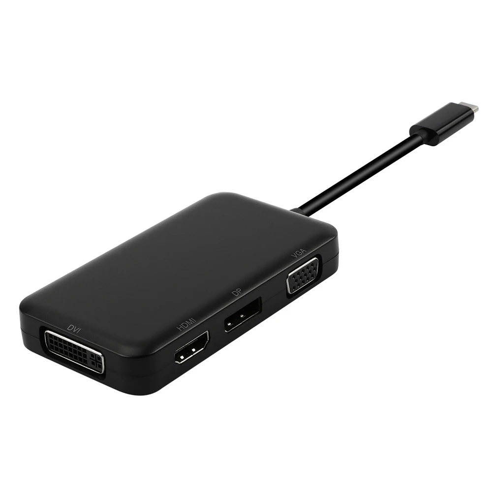 Адаптер разветвитель для порта USB Type C 3 1 DP 4K HDMI DVI 1080P VGA 1080P|Адаптеры Type-C| |
