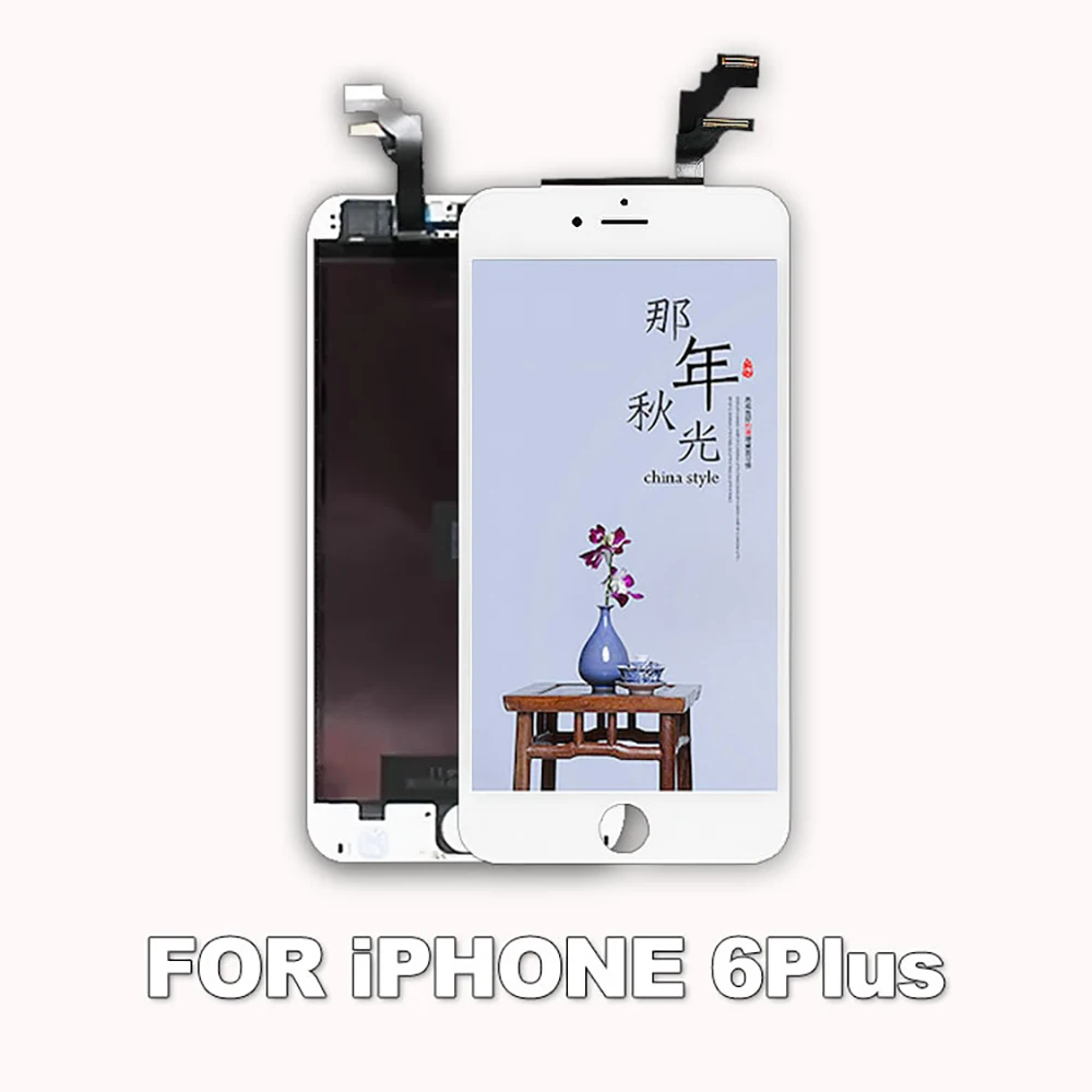 

AAAAA LCD Display For iPhone 6 Plus 5.5'' LCD Touch Screen Digitizer For iPhone 6Plus A1522 A1524 A1593 LCD Screen Assembly+Gift