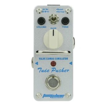 

ATP-3 Guitar Effect Pedal Tube Pusher Valve Combo Simulator Electric Guitar Effect Pedal Mini Single Effect True Bypass