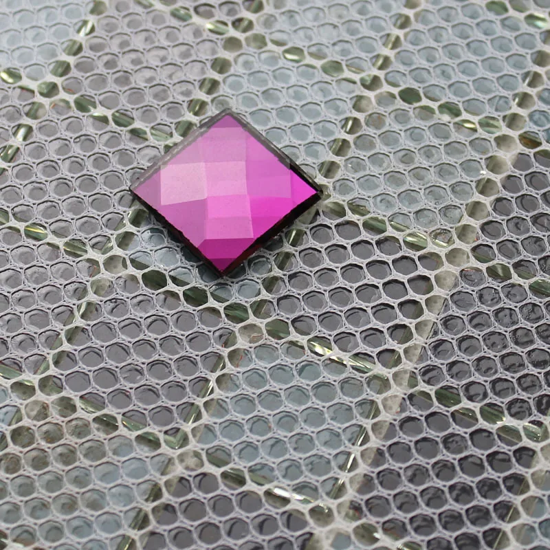 13 beveled edge purple  mirror mosaic(3)