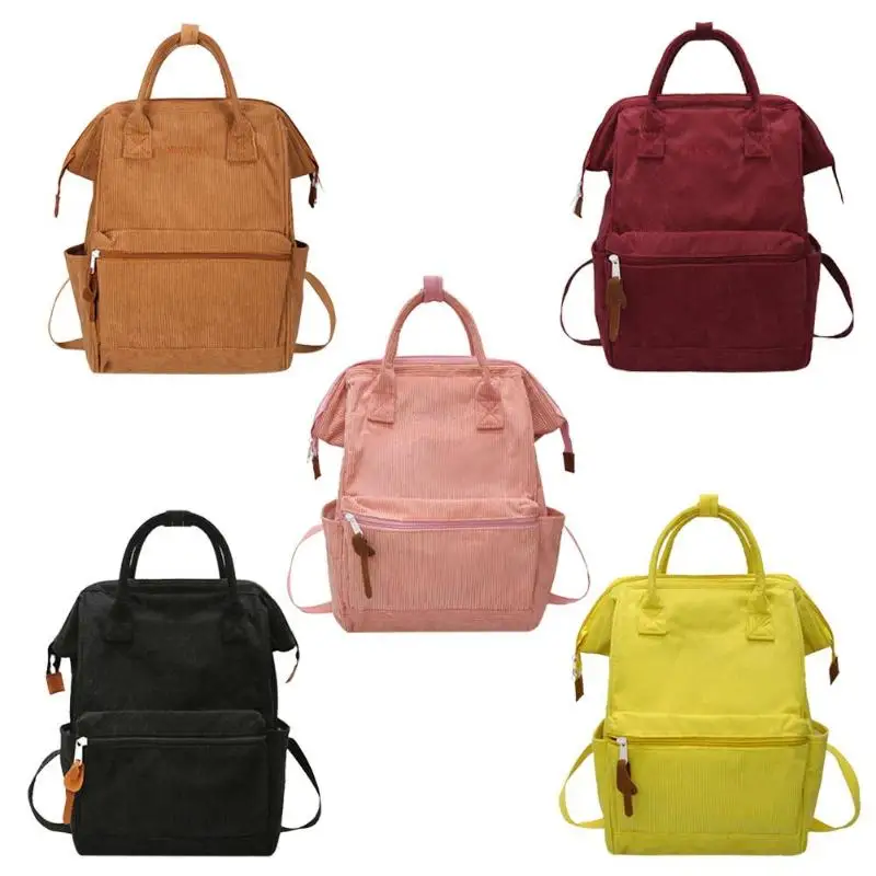 Женский рюкзак, Одноцветный, дорожная сумка, большая сумка на плечо для девочек-подростков, Студенческая школьная сумка, женские большие школьные сумки с верхней ручкой
