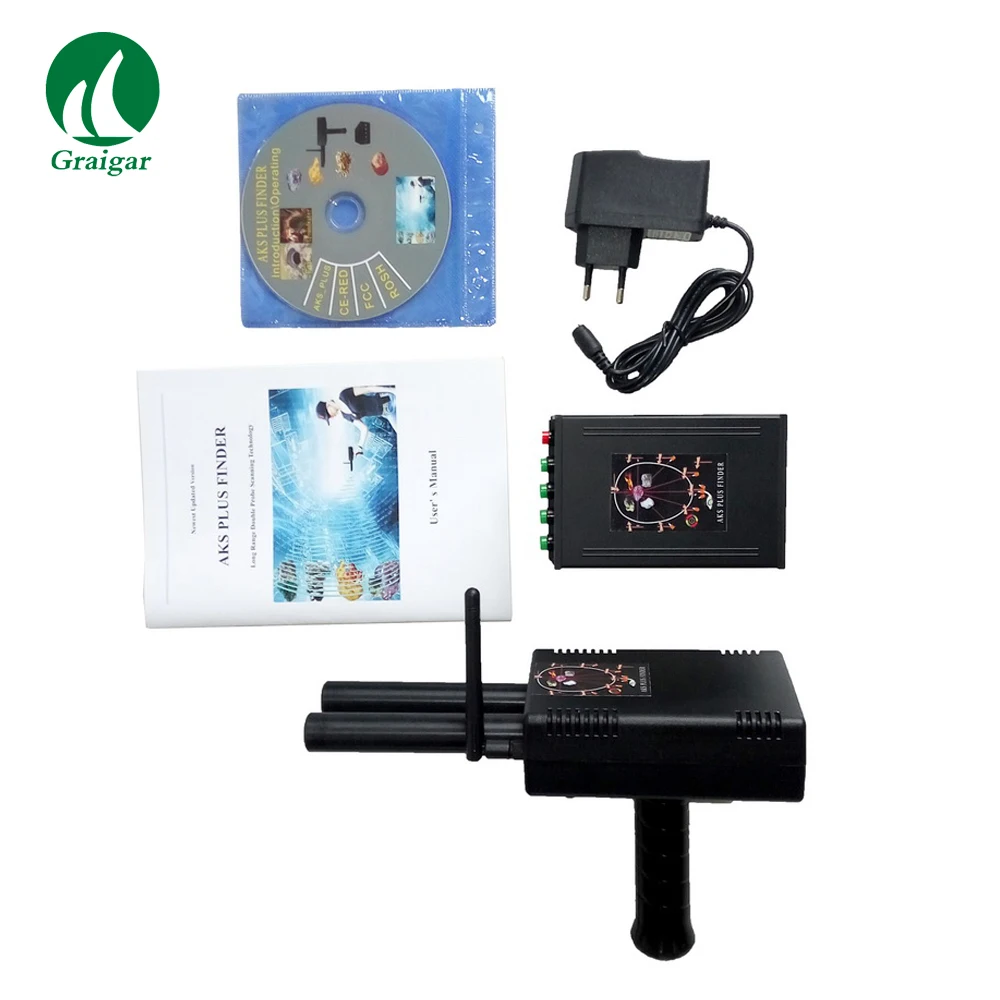 

AKS PLUS FINDER Search for Gold Silver Copper Precious Stones Higher Performance Scanning Finder of Gold and Metals