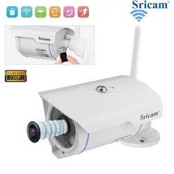 Sricam 2 шт./лот HD 720 P IP Камера Беспроводной сети WI-FI открытый домашние безопасности Мониторы Камера sp007 ЕС Plug