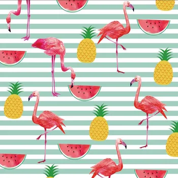 

Laeacco Flamingo Fruits Stripe Scene Baby Children Portrait Photography Backgrounds Wall Photographic Backdrops For Photo Studio