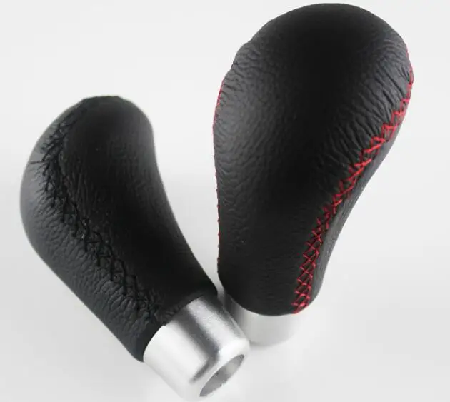 Cuero universal Gear shift Knob manual 100x56mm manopla cambio manual pomello cambio teschio GTI perilla Cuero universal Gear shift Knob manual 100x56mm manopla cambio manual pomello cambio teschio GTI perilla