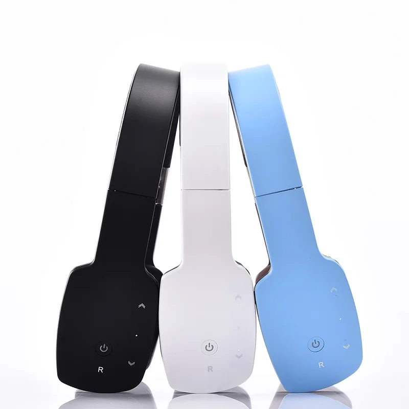 Беспроводные наушники 3 5 мм Складная Bluetooth гарнитура спортивные стереонаушники с