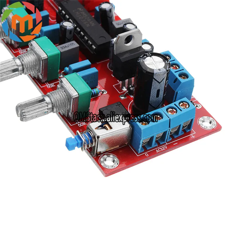 LM1036-Luxurious-HIFI-Amplifier-Preamplifier-Volume-Control-Tone-Board-Module-DC-15V-AC-12V-Or-15V (3)