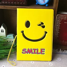 Смайлик Смех 3D стереоскопическая Обложка для паспорта держатель для паспорта наборы документов-необходимые путешествия за рубежом