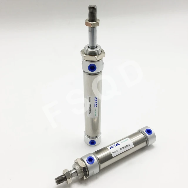 MA16X10SU MA16X20SU MA16X25SU MA16X40SU MA16X50SU MA16X75SUMA16X80SU FSQD  AIRTAC Stainless steel mini-cylinder MA MA16 series