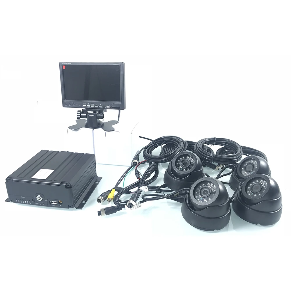  Rimorchio/Carrello Elevatore/Ingegneria Bus Monitoraggio Suite di Audio e Video HD 4-Canali di Moni