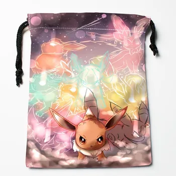 

New Custom pokemon Drawstring Bags Storage Printed gift bags Custom drawstring bags Compression Type Bags