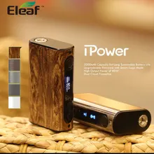 Оригинал 80 Вт iPower Eleaf МОД Батареи с 5000 мАч Встроенный Контроль Температуры Батареи Мод новая прошивка Умный режим Испаритель