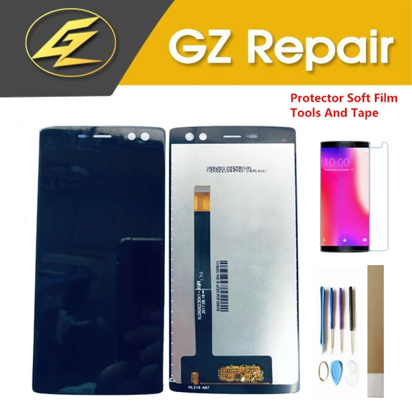 Koop 6.0 Inch Voor Doogee BL12000 BL12000 Pro Lcd scherm Met Touch Screen Digiziter Glas Sensor Vergadering Met Kits