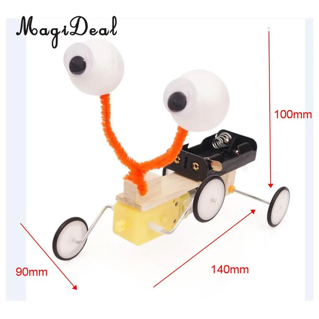 DIY Electric Motor Kids Educational Toy Car Robot Tank Motor Gadget Kit Model for Early Physical Learning Children Science Toys	