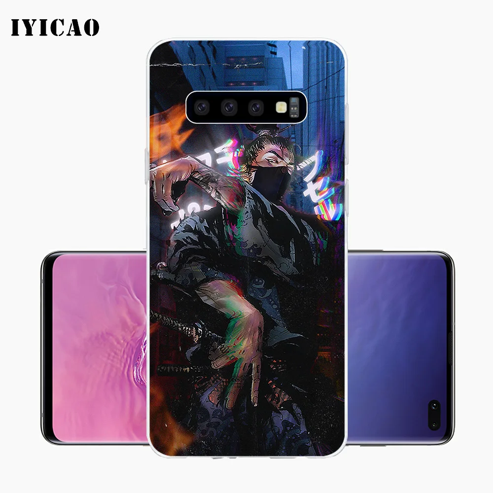 IYICAO Мягкий силиконовый чехол для телефона с рисунком Vagabond Samsung Galaxy S10e S10 S9 S8 Plus S7 Edge
