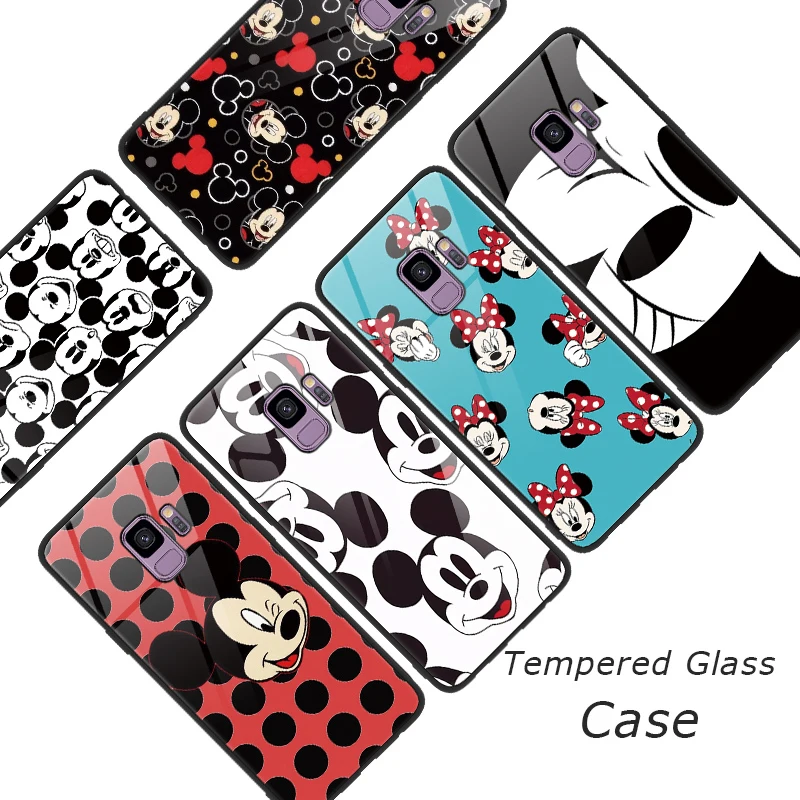 

Tempered Glass Cartoon Cute For Samsung Galaxy A50 S10 S10e S9 S8 J4 Plus J8 J5 Prime A8 A7 A6 Plus 2018 Note 8 9 M10 M20 Case
